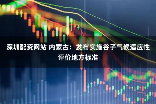 深圳配资网站 内蒙古：发布实施谷子气候适应性评价地方标准
