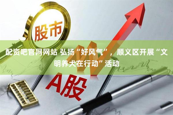 配资吧官网网站 弘扬“好风气”，顺义区开展“文明养犬在行动”活动